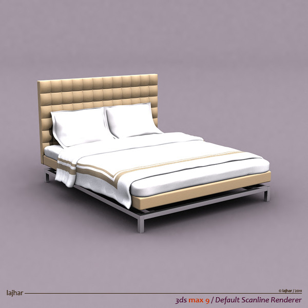 Boss bed with small headboard
